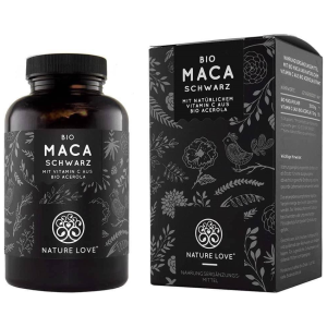 NATURELOVE BIO MACA SCHWARZ (180 viên) -Tăng cường sinh lực và ham muốn. Tốt cho cả nam và nữ.