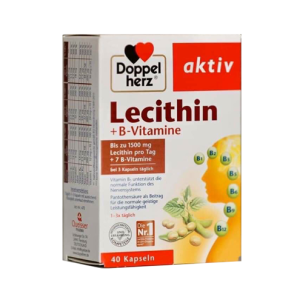 Viên uống tinh chất mầm đậu nành Doppelherz Lecithin + vitamin B