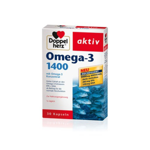 VIÊN UỐNG OMEGA-3 1400 MG DOPPELHERZ AKTIV - Đức (90 viên)