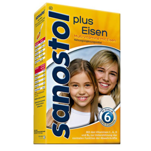 SANOSTOL PLUS EISEN SỐ 6 - bổ sung vitamin tổng hợp+sắt