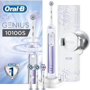 Bàn chải đánh răng điện Oral-B Genius 10100S White