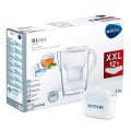 Bình lọc nước Brita 2,4l nắp trắng kèm 12 lõi lọc